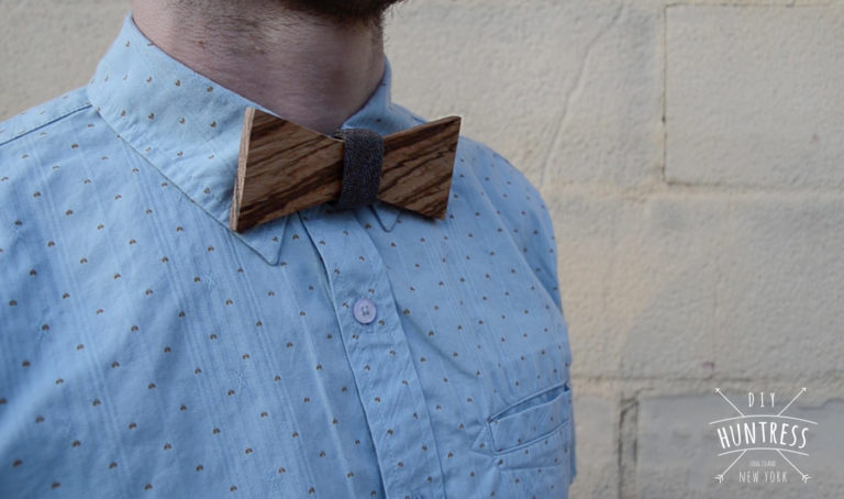 DIY Wooden Bow Ties