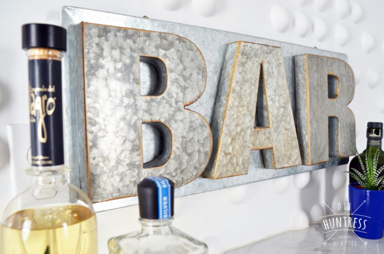 DIY Metal Bar Sign (No Welding Necessary!)