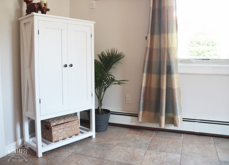 DIY Wooden Storage Cabinet