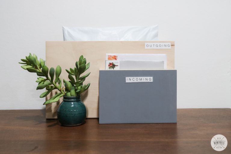 DIY Mail Organizer