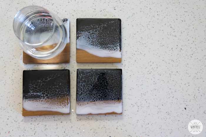 DIY Scrap Wood Ocean Coasters