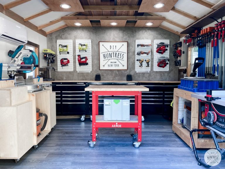 Shed Workshop Makeover!