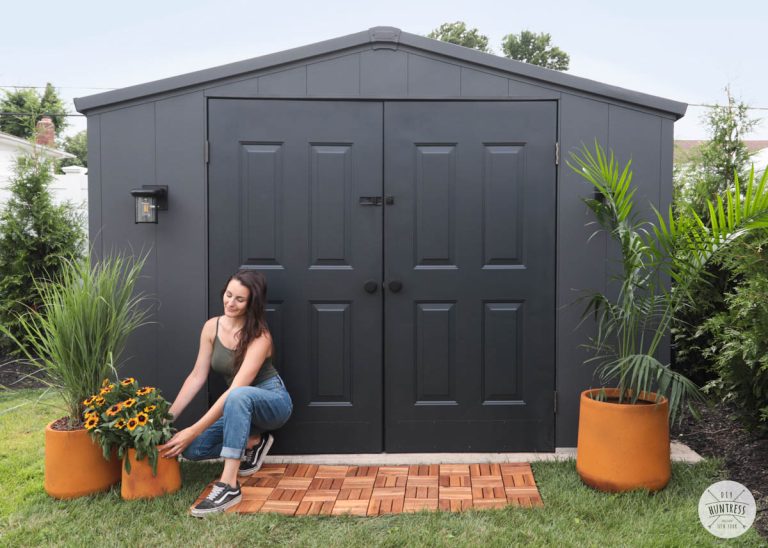 Easy Storage Shed Upgrades To Do This Weekend!