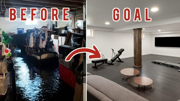How to diy a flooded basement