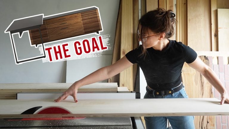Dream Desk Build in my Garage with Eric Curtis