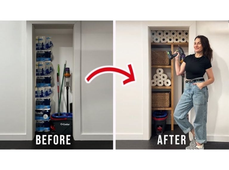 Easy DIY Small Closet Makeover (in 2 Days!)