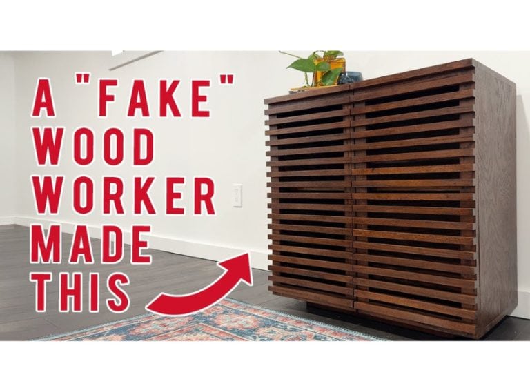 How to Make a Cabinet with 3 Power Tools