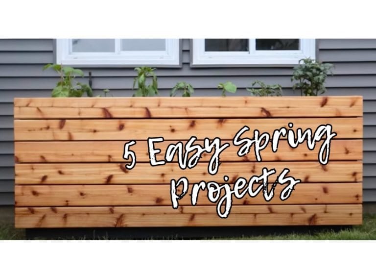 5 Easy Spring Projects You Need To Do