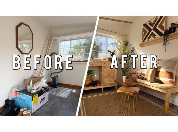How to Hack a Small Entryway Makeover