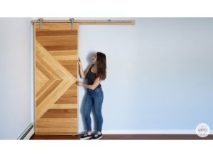 DIY Modern Sliding Barn Door